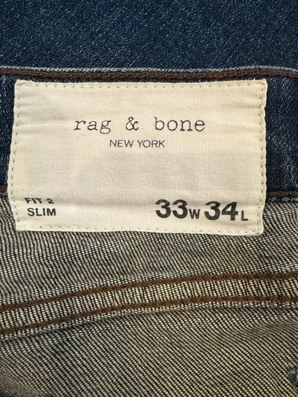 rag & bone Fit 2 Slim Fit Jean